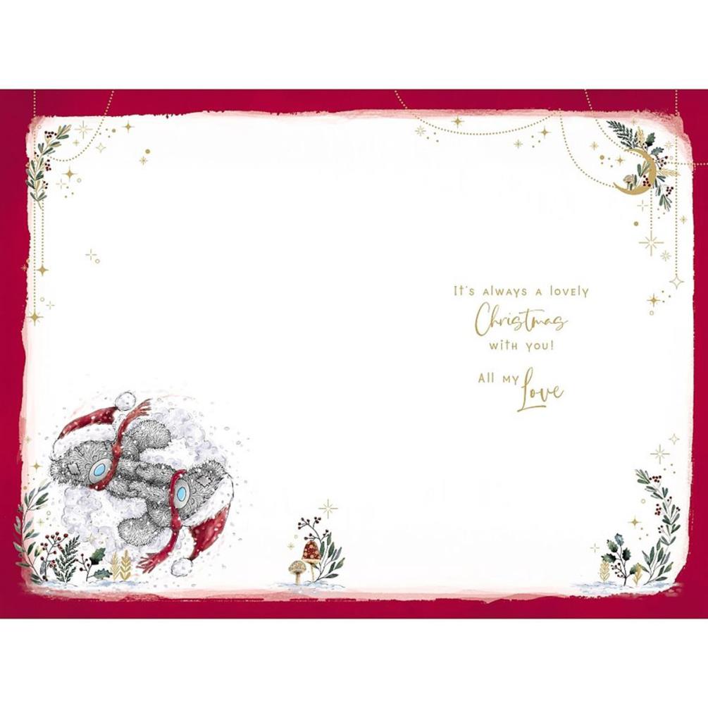 Beautiful Wife Me to You Bear Christmas Card Extra Image 1